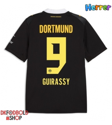 Borussia Dortmund Serhou Guirassy #9 Udebanetrøje 2026-27 Kort ærmer Borussia Dortmund Serhou Guirassy #9 Udebanetrøje 2026-27 Kort ærmer
